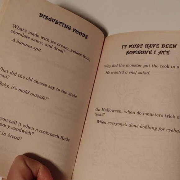 3/$13 99 1/2 Food Jokes, Riddles, & Nonsense Paperback book 1997 - Picture 4 of 5